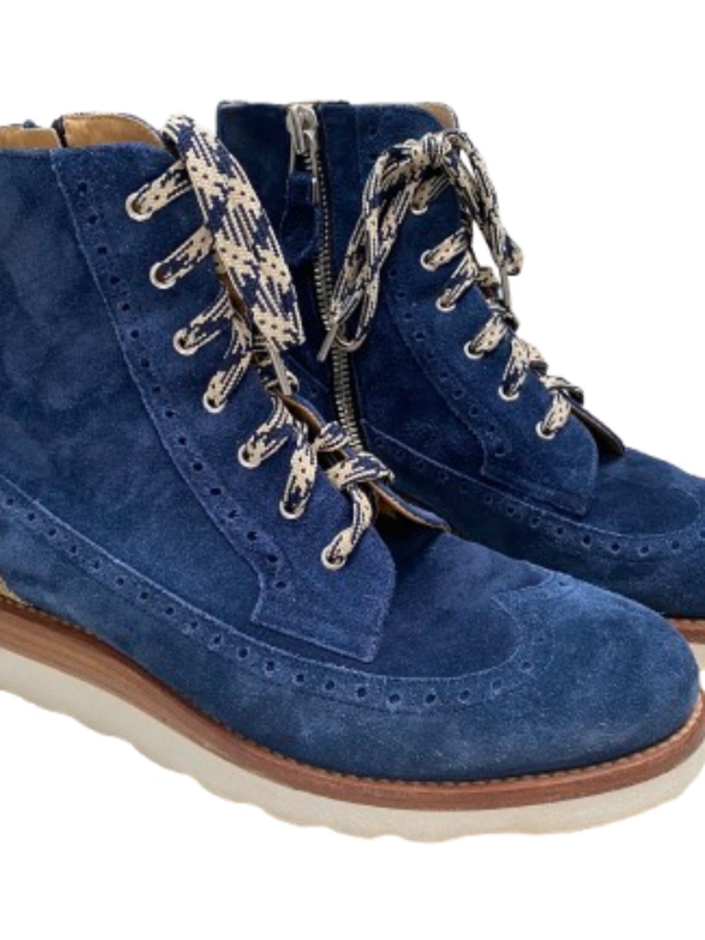 ✨NWOB✨ The Office of Angela Scott Mr Harrison Suede Wingtip Boots